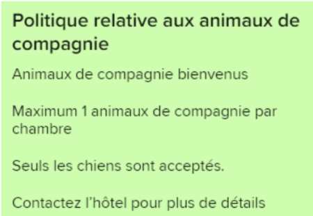 Politique Relative Aux Animaux De Compagnie Le Westin Resort Et Spa Tremblant Quebec