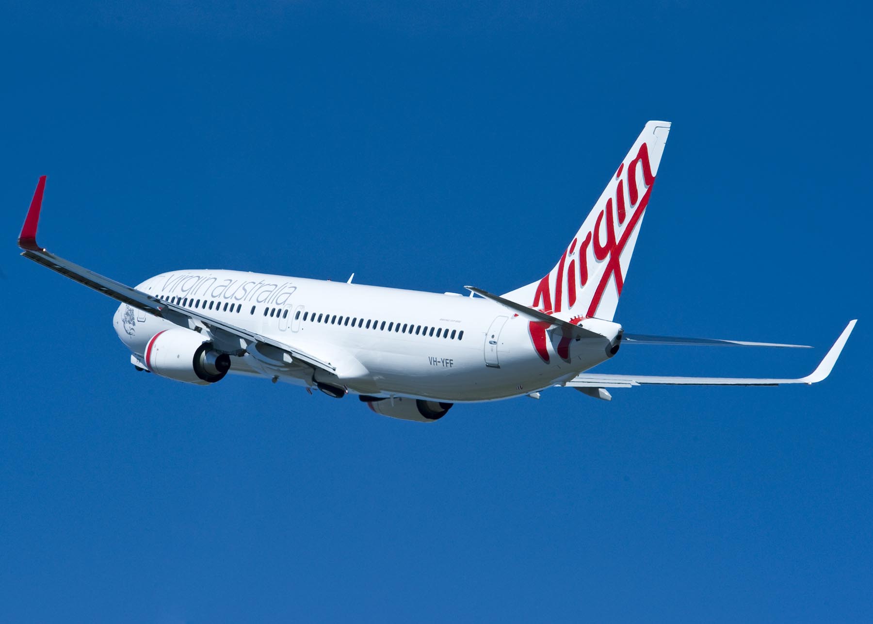 Virgin Australia, new Aeroplan partner - 20110602 Virgin Australia YR801 3664 (VOZ) 737-800 Take off and Taxi