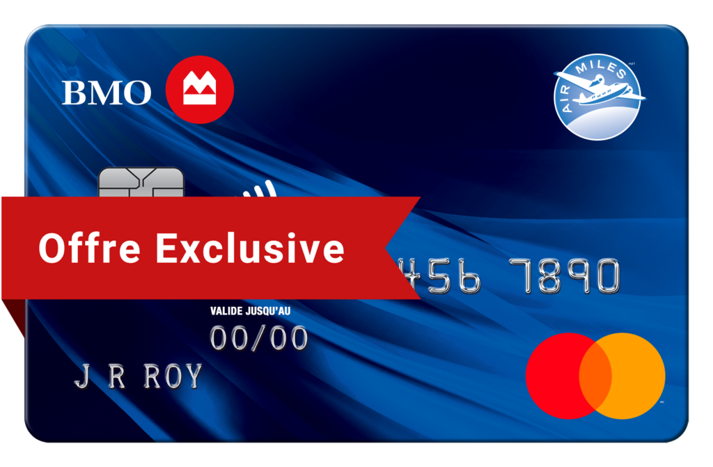 carte bmo mastercard air miles