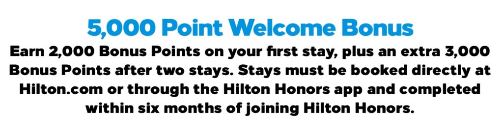 Bonus Nouveau Membre Hilton Honors