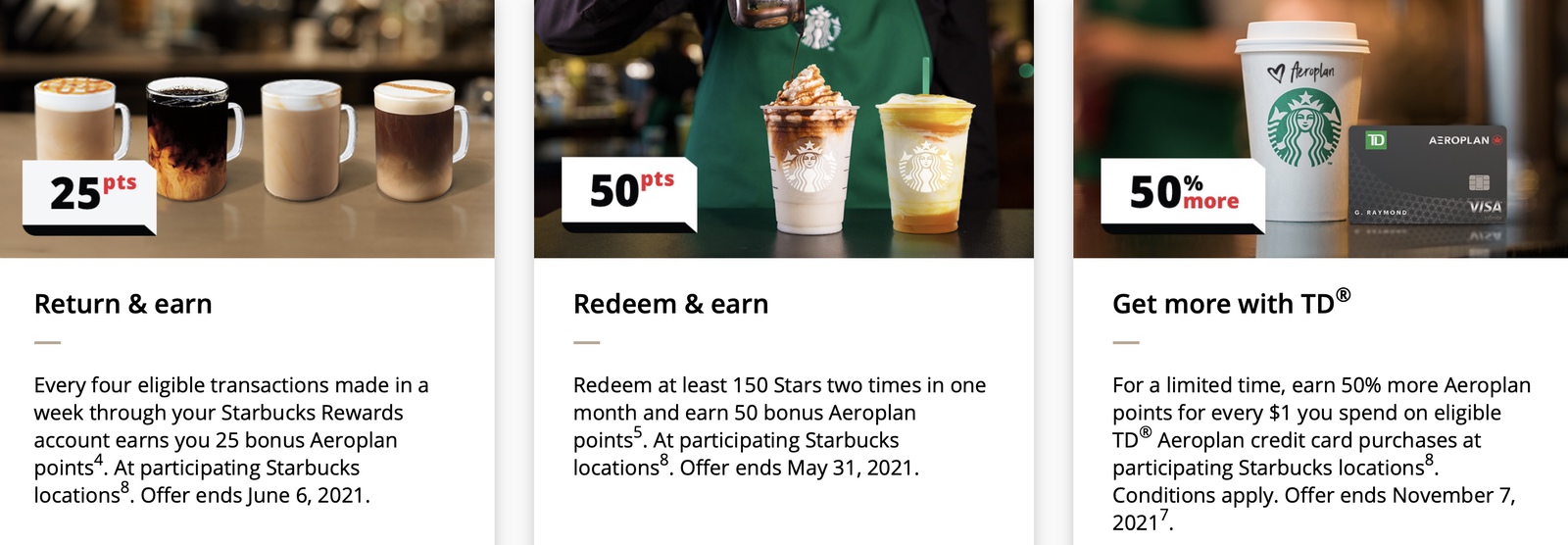 Starbucks Canada, New Aeroplan Partner! - Aeroplan Starbucks Partner Plus En