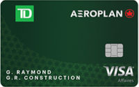 Carte Visa Affaires Td Aeroplan