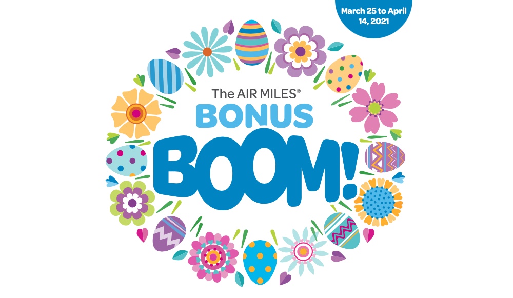 Bonus Boom AIR MILES spring