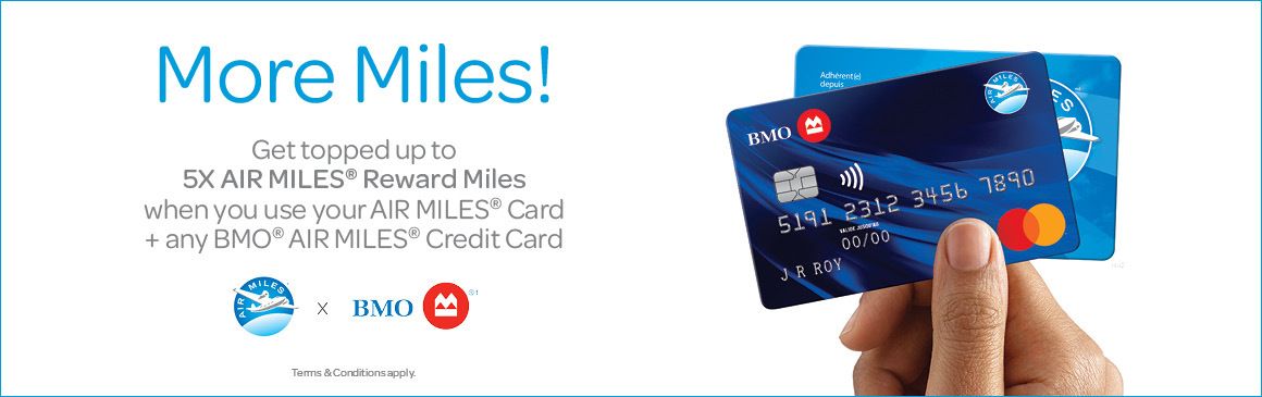 bmo air miles rewards catalogue