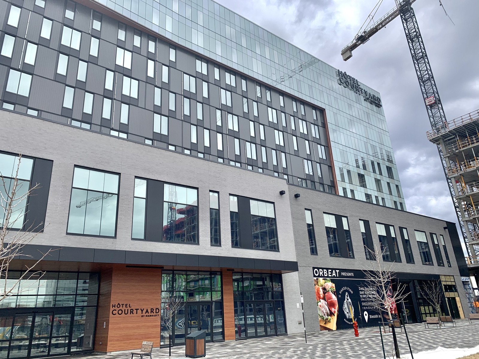 Avis&nbsp;: Courtyard by Marriott Montréal Brossard | Marriott Bonvoy - Entrée extérieure de l’hôtel Courtyard Montréal-Brossard