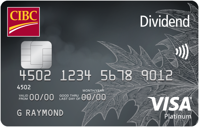 CIBC Dividend Platinum Visa Card 200 Cash Back Milesopedia