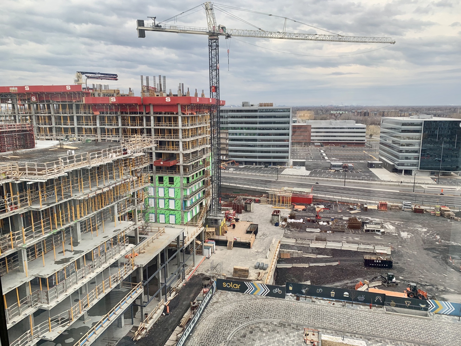 Avis&nbsp;: Courtyard by Marriott Montréal Brossard | Marriott Bonvoy - Vue de la chambre au 10ème étage