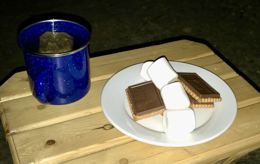 marshmallow et biscuits