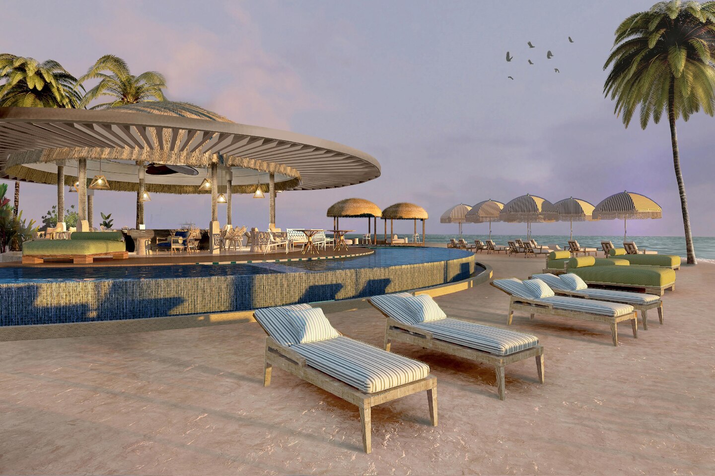 Incroyable: Seulement 24&nbsp;000 Points Marriott Bonvoy Par Nuit aux Maldives - Mlemd Adults Pool Hor Clsc