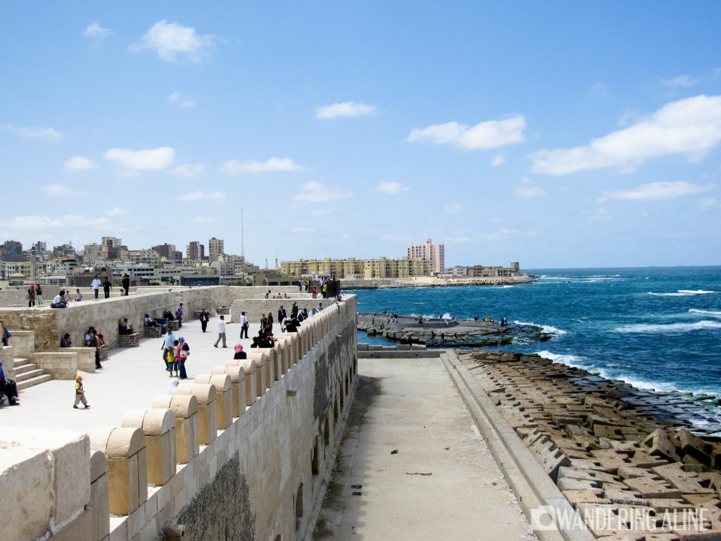 Vue de la Citadelle de Qaitbay