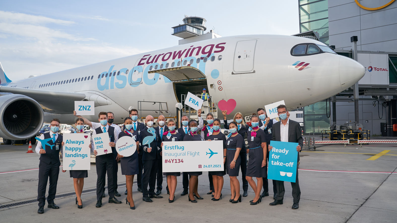 Eurowings Discover, New Aeroplan Partner - EW Discover Erstflug TA
