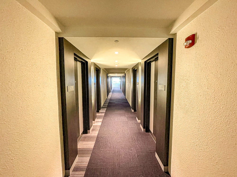Couloirs étage du Delta Hotels Mont Saint Anne Marriott