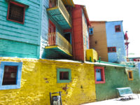 La Boca et ses maisons colorees