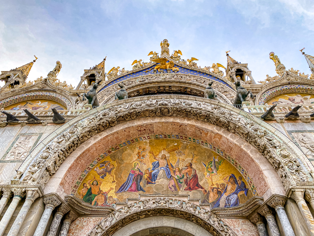 Venise fresque Basilique Saint Marc