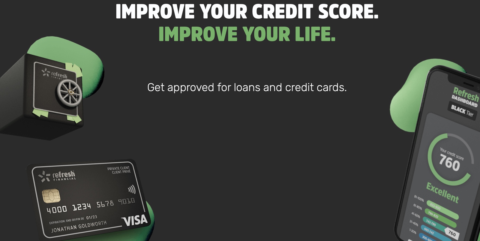 Rebuild your Credit Score with Refresh Financial - products refresh financial en