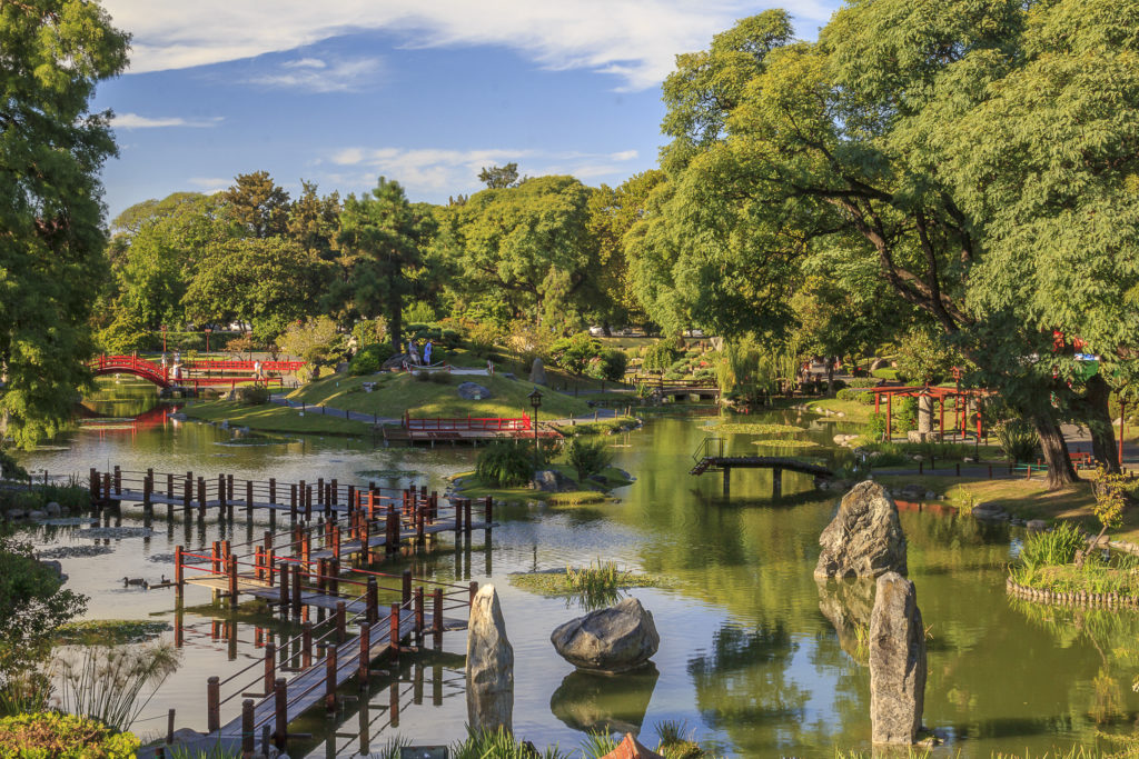 Lac du jardin japonais Credit office du tourisme Buenos Aires