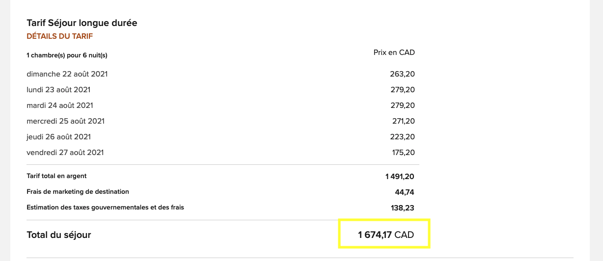 Marriott Bonvoy&nbsp;: Comment économiser en payant en argent dans les hôtels Marriott Bonvoy&nbsp;: tarifs spéciaux et autres astuces - Westin Calgary final en cash