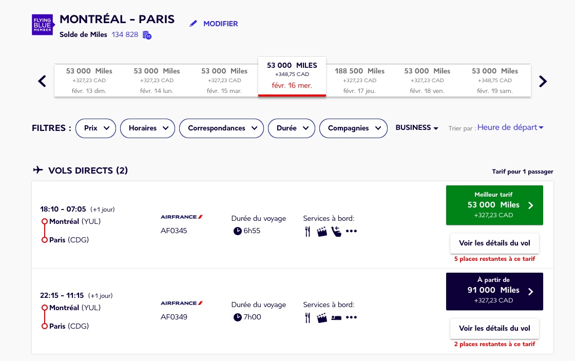 Tout ce que vous devez savoir sur le programme Flying Blue d’Air France KLM - af flying blue yul cdg biz fr
