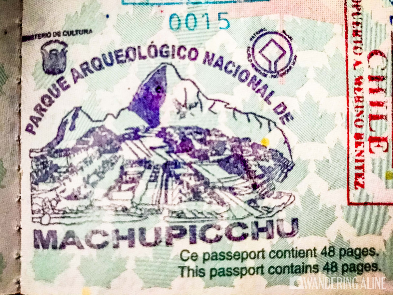 Bucket List : Visiter les 7 Merveilles du Monde - Étampe Machu Picchu