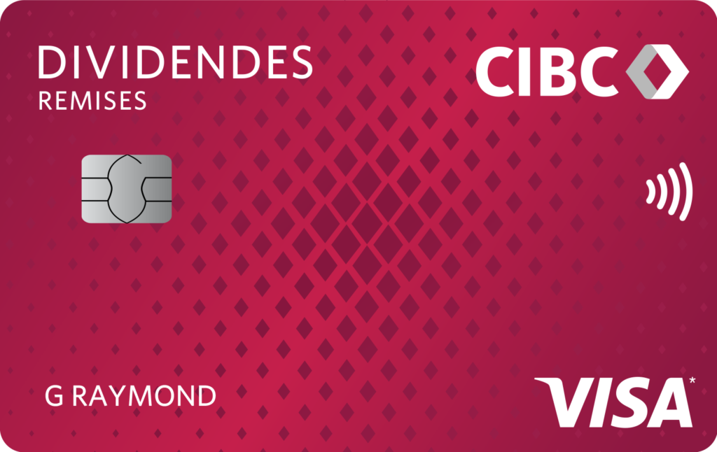 Carte Dividendes CIBC Visa Infinite | 250 $ Remise | Milesopedia