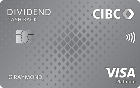 CIBC Dividend Visa platinum front en