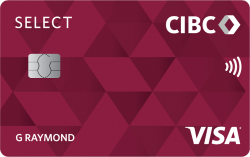 CIBC Select Visa Card, 0% interest for 10 months