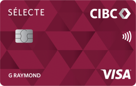 CIBC Selecte Visa front fr