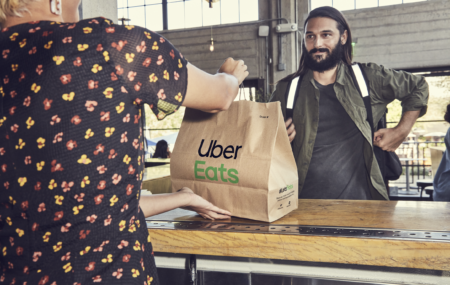 Uber Eats delivery