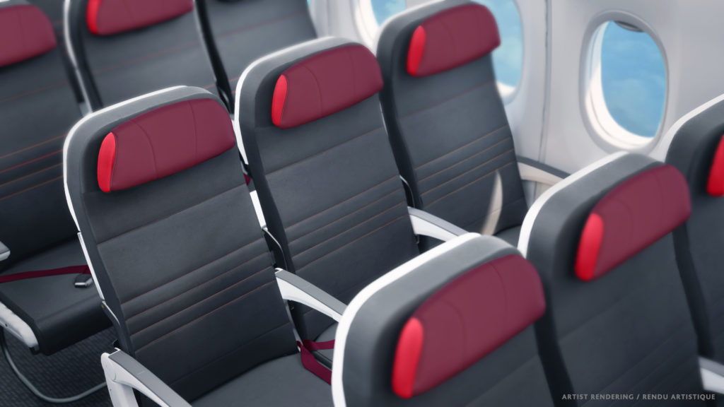 rouge economy seat A