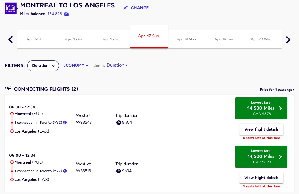 Fly with WestJet using Flying Blue Miles - flying blue fr