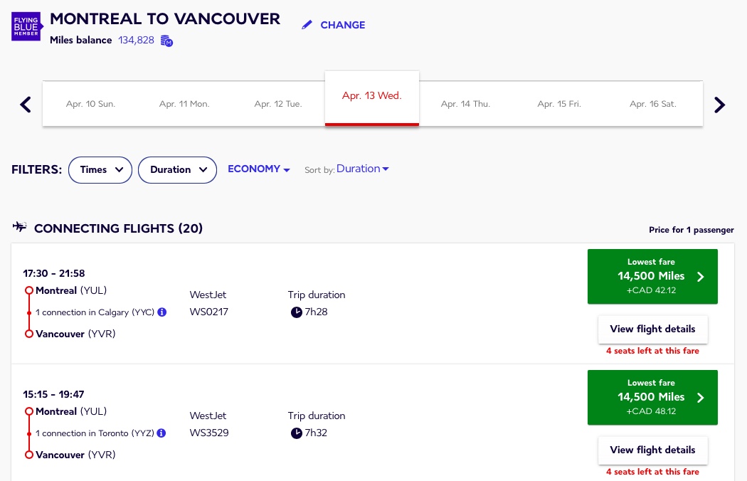 Fly with WestJet using Flying Blue Miles - flying blue fr