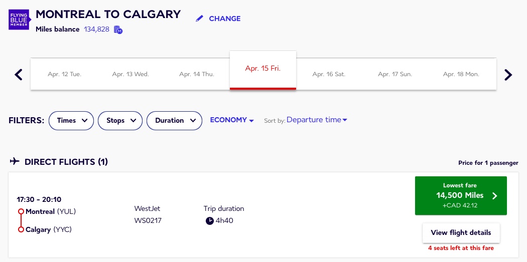 Fly with WestJet using Flying Blue Miles - flying blue fr