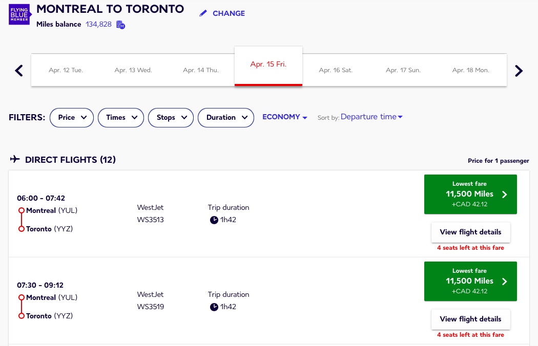 Fly with WestJet using Flying Blue Miles - flying blue fr