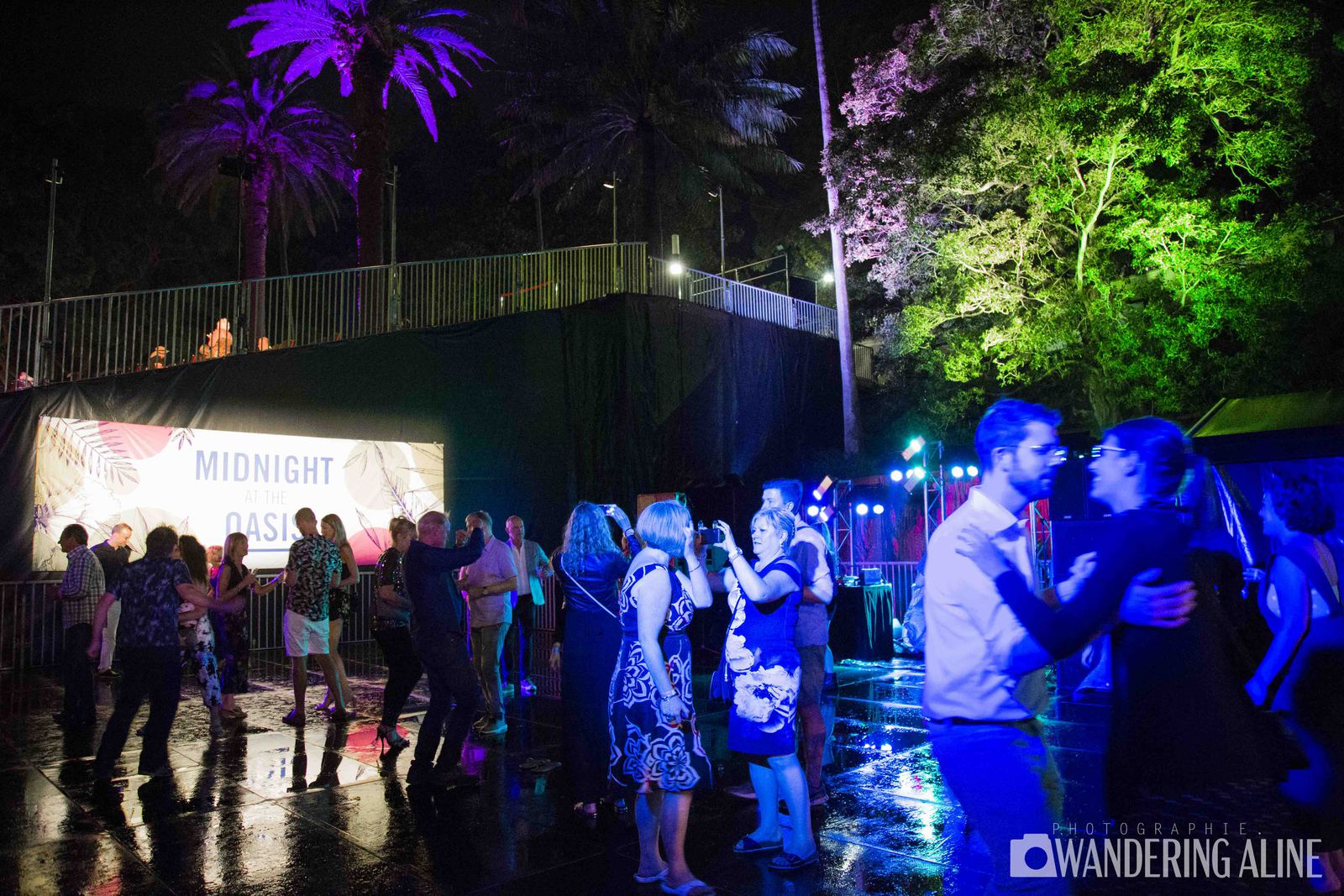 Australie&nbsp;: Fêter le réveillon du nouvel an à Sydney avec les points - Piste de danse et estrade