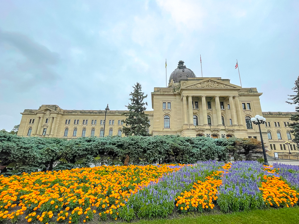 Assemblée législative de la Saskatchewan – Jardins