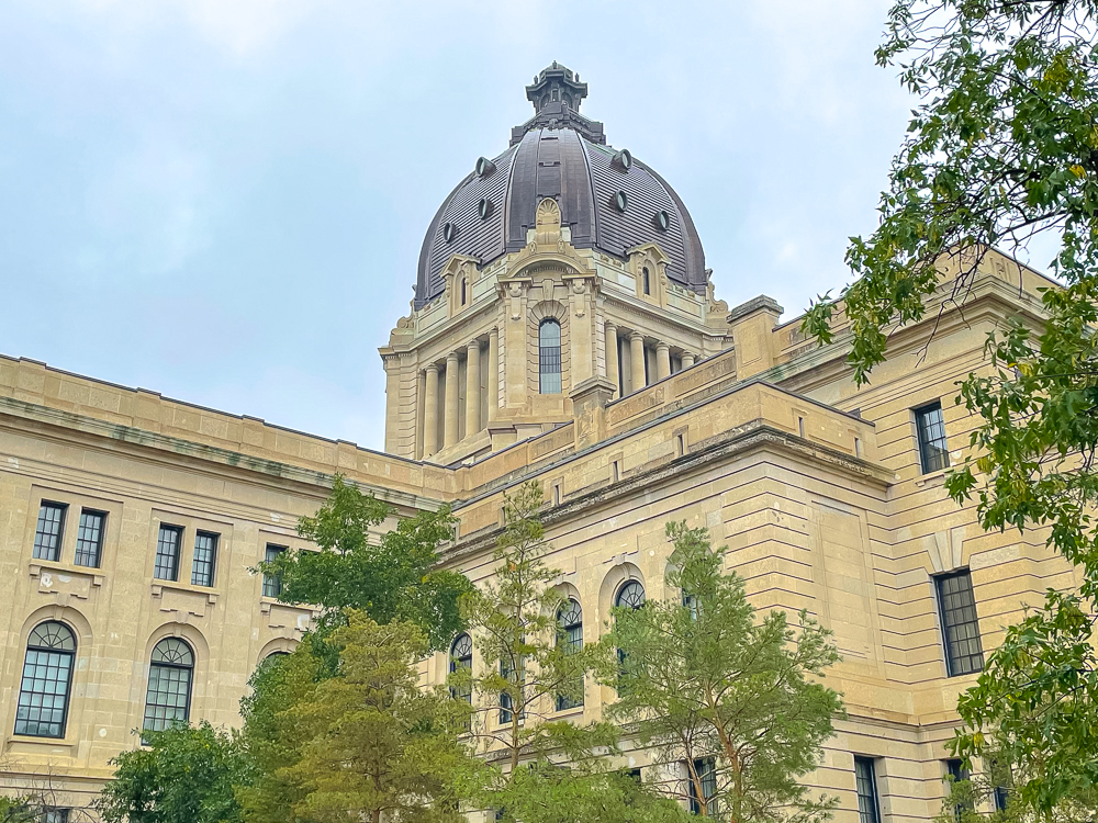 Assemblée législative de la Saskatchewan – dôme
