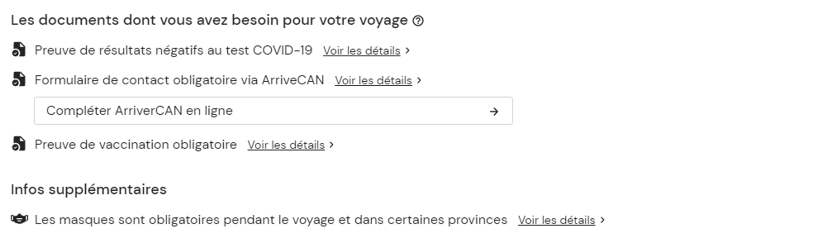 Découvrez le portail Air Canada - Prêts à Voyager - Retour au Canada pour Canadiens