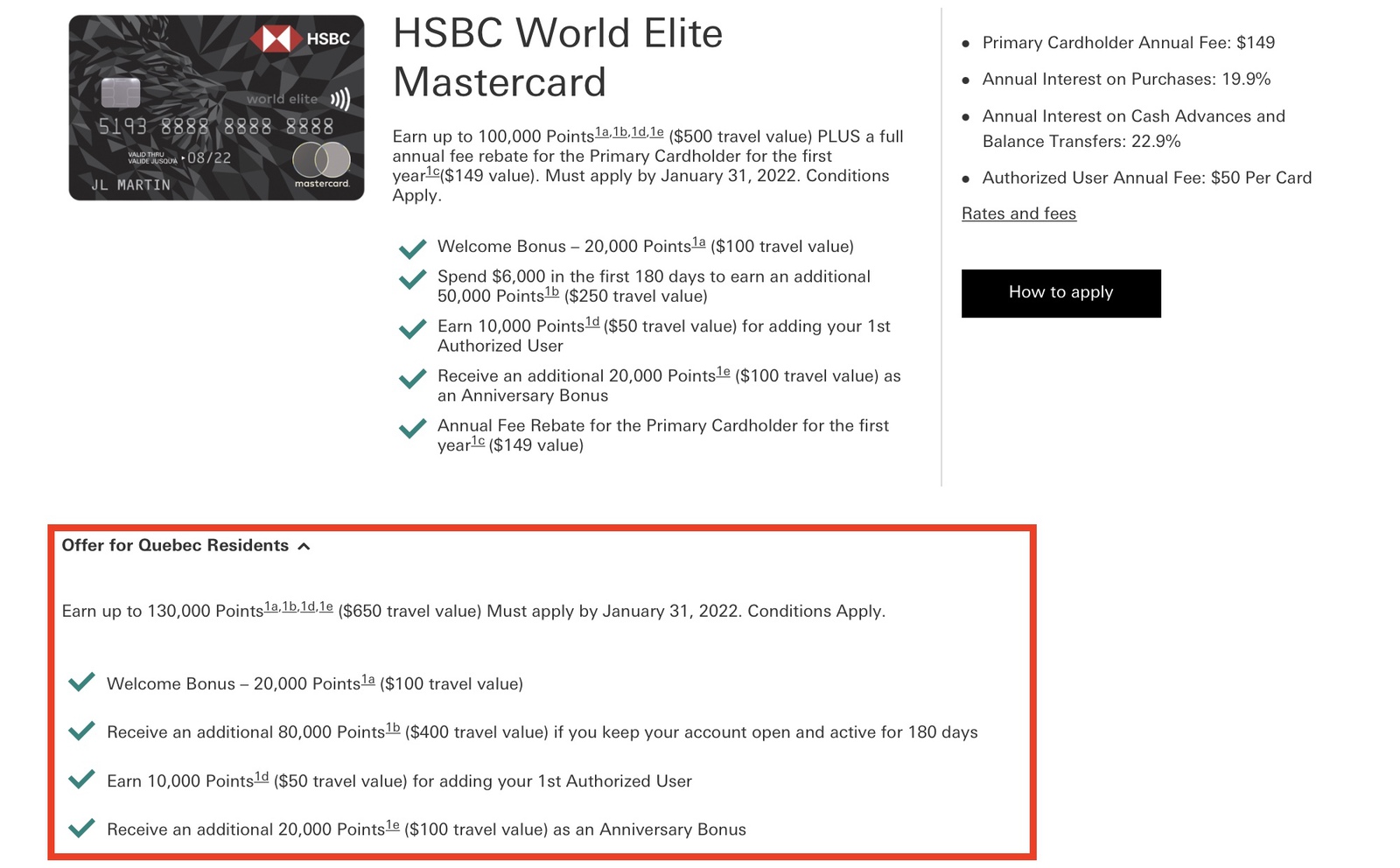 Why haven't I received my credit card welcome bonus? - hsbc we qc offer q fr