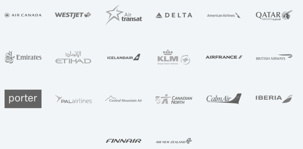 Air Miles Partenaires Aeriens
