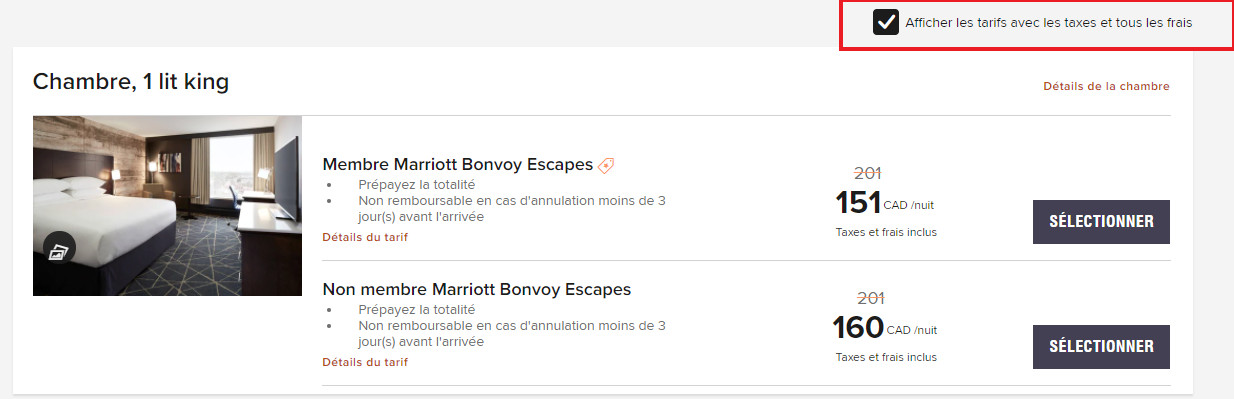 Paying With Rewards Points or Cash: How to Choose? - Tarifs avec les taxes