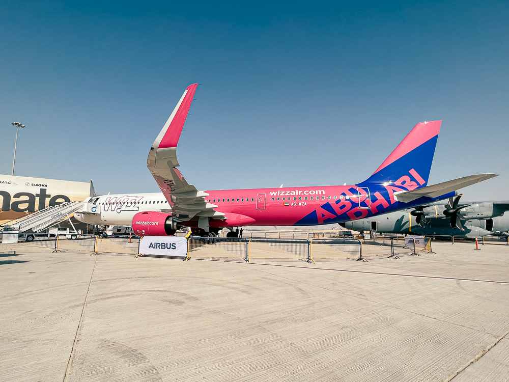 Dubai Airshow Wizz