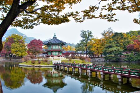 Jardin de Gyeongbokgung Seoul