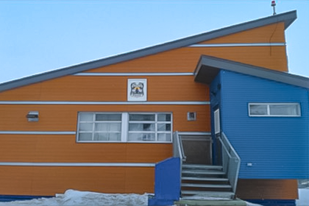 Le poste de police de Tasiujaq - Crédit Photo Gabriel Lacoste-Piotte