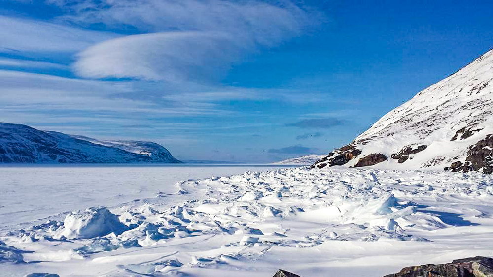 Une vue splendide sur le fjord faisant face à Kangiqsujuaq - Crédit photo Catherine Gauvin