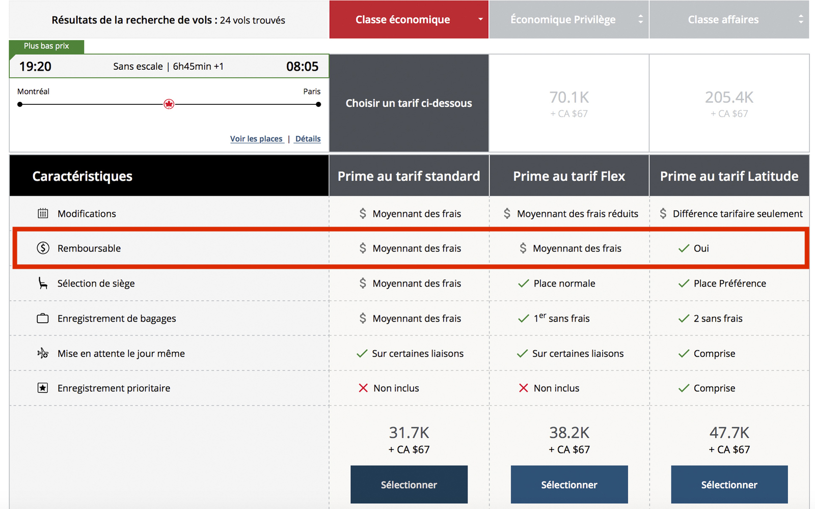 Assurances&nbsp;: Comment annuler un voyage et se faire rembourser&nbsp;? - AC Classes tarifaires Aeroplan
