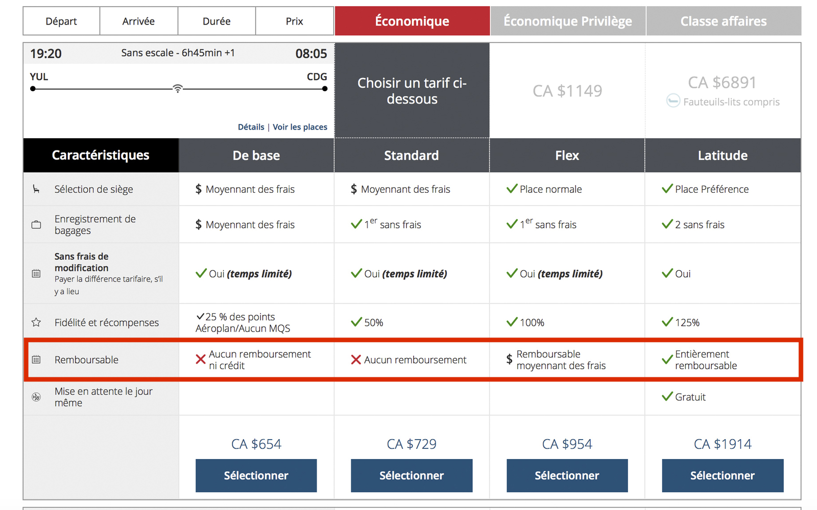 Assurances&nbsp;: Comment annuler un voyage et se faire rembourser&nbsp;? - AC Classes tarifaires argent
