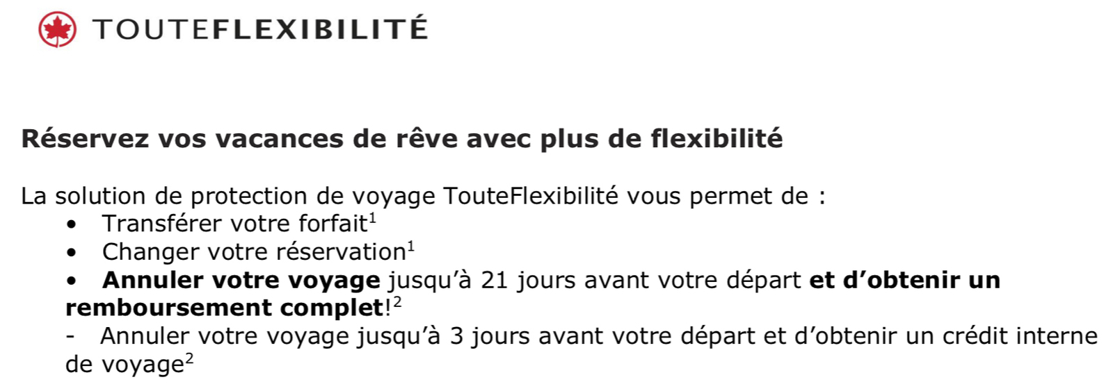 Assurances&nbsp;: Comment annuler un voyage et se faire rembourser&nbsp;? - AC Option Toute Flexibilité
