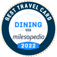 Best Visa Restaurant Travel Credit card