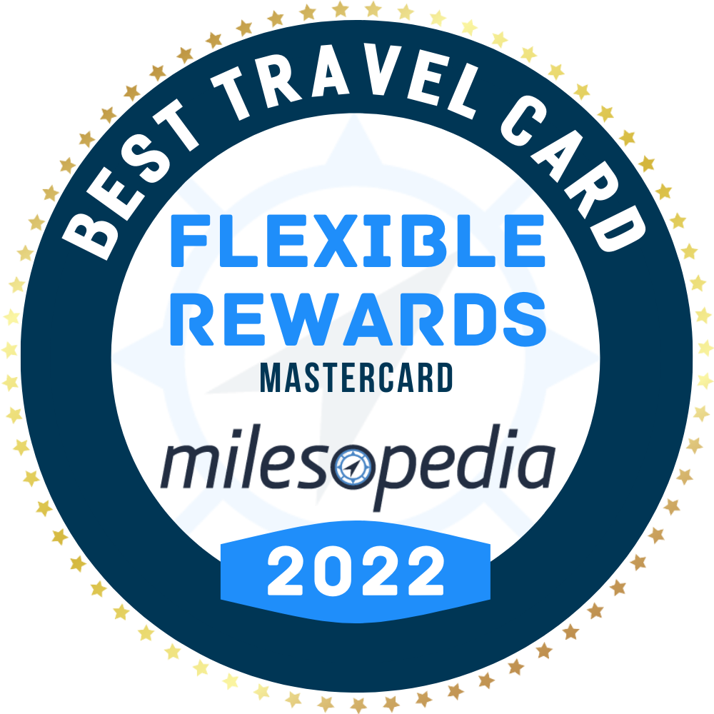 Best Travel Credit card Flexible Rewards Mastercard