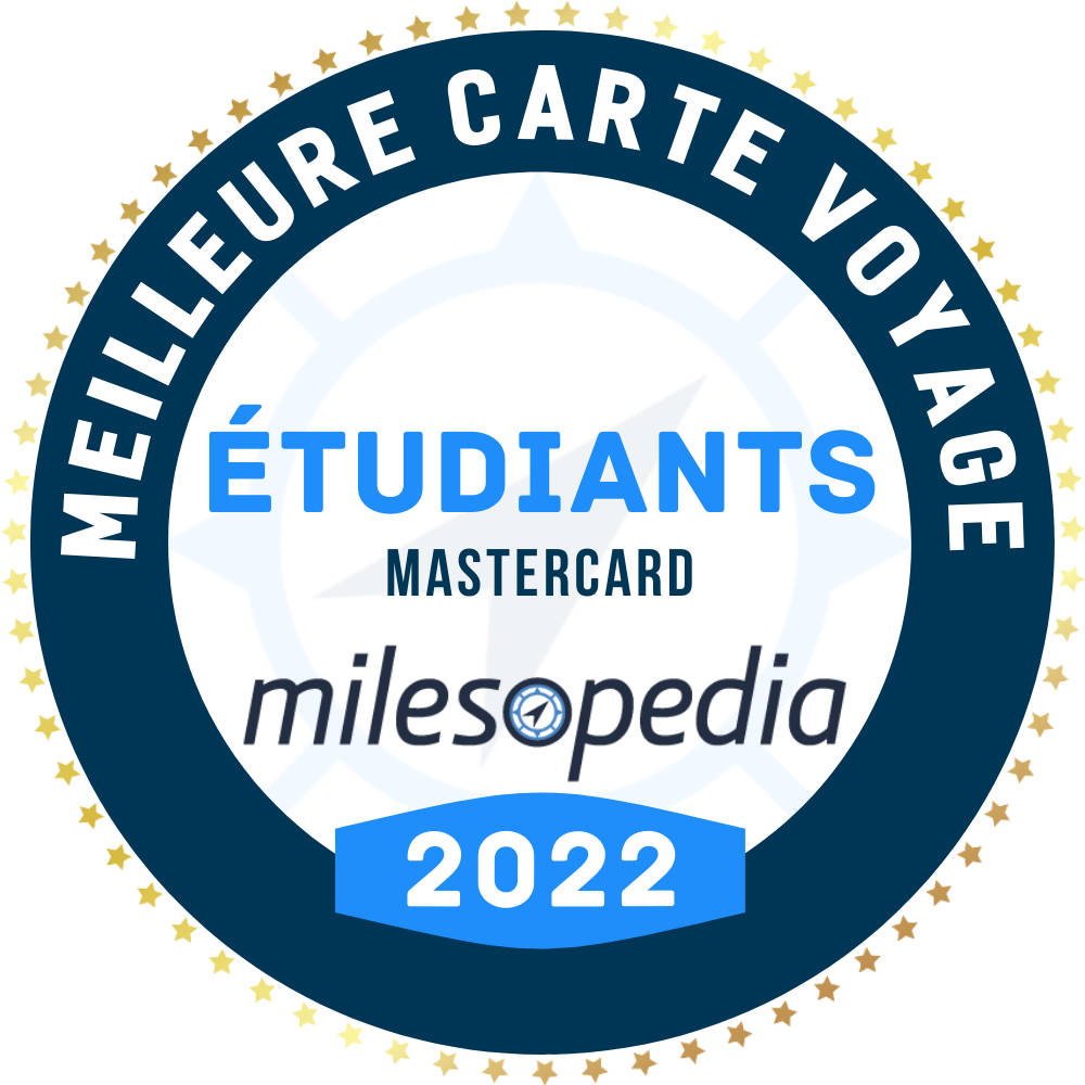 Classement des meilleures cartes de crédit au Canada en 2022 - Meilleure carte Voyage Etudiants Mastercard